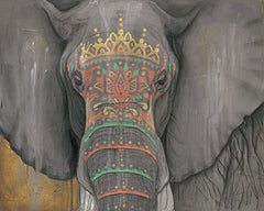 BHAR461 - Tattooed Elephant - 12x16