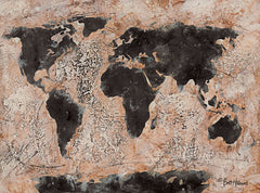 BHAR484 - Old World Map - 16x12