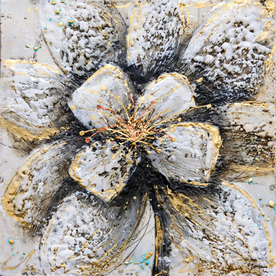 Britt Hallowell BHAR496 - BHAR496 - Explosion of Petals - 12x12 Abstract, Flower, Blooms, Botanical, Modern from Penny Lane