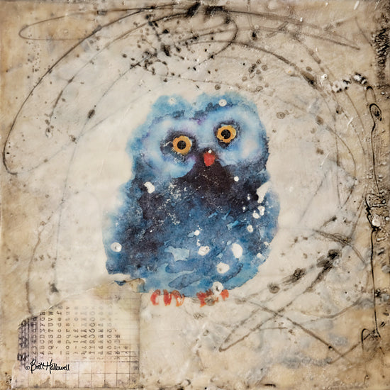 Britt Hallowell BHAR506 - BHAR506 - The Wonder Years II - 12x12 Abstract, Owl, Baby Owl, Bird from Penny Lane