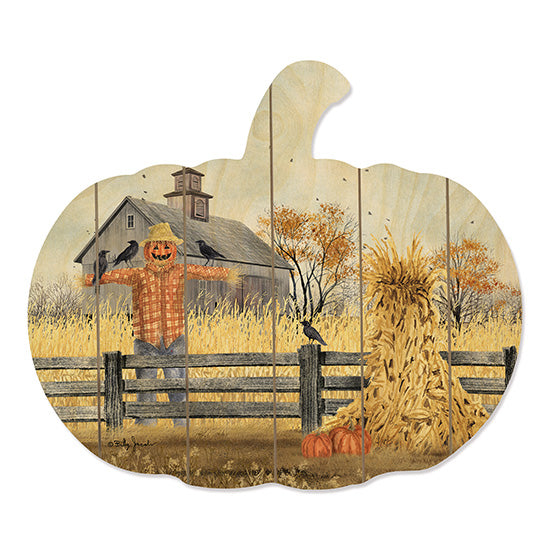 Billy Jacobs BJ1163PUMP - Scatterbrain Scarecrow, Crows, Cornstalk, Fence, Barn, Autumn, Pumpkins from Penny Lane