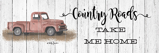 Billy Jacobs BJ1202A - BJ1202A - Country Roads - 36x12 Country Roads Take Me Home, Truck, Shiplap, Country Song, Music from Penny Lane