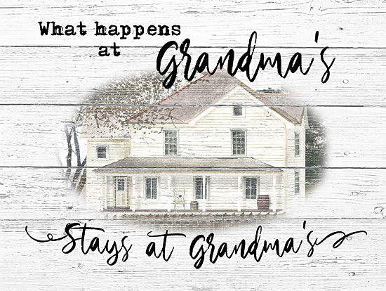 Billy Jacobs BJ1207 - BJ1207 - Stays at Grandma's - 16x12 Grandma, Grandpa, Family, House, Homestead, Americana from Penny Lane