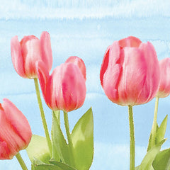 BLUE293 - Fresh Spring Tulips I - 12x12