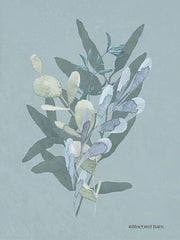 BLUE304 - Watercolor Greenery Series Medium Teal II - 12x16