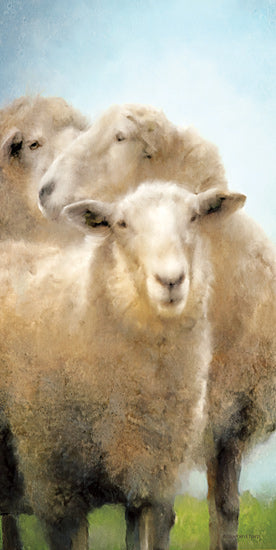 Bluebird Barn BLUE410 - BLUE410 - Three Sheep Portrait - 9x18 Portrait, Field, Sheep, Herd, Meadow from Penny Lane
