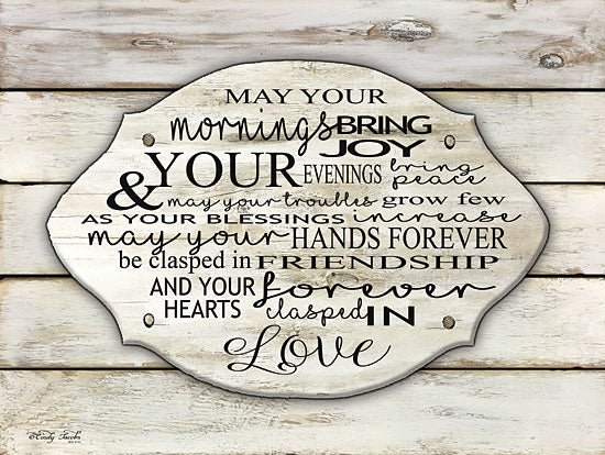 Cindy Jacobs CIN1043 - May Your Morning Bring Joy - Love, Joy, Plaques, Shiplap, Wood Planks from Penny Lane Publishing