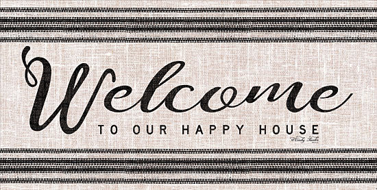 Cindy Jacobs CIN1093 - Welcome to Our Happy Place Welcome, House, Tea Towel, Signs, Rustic from Penny Lane