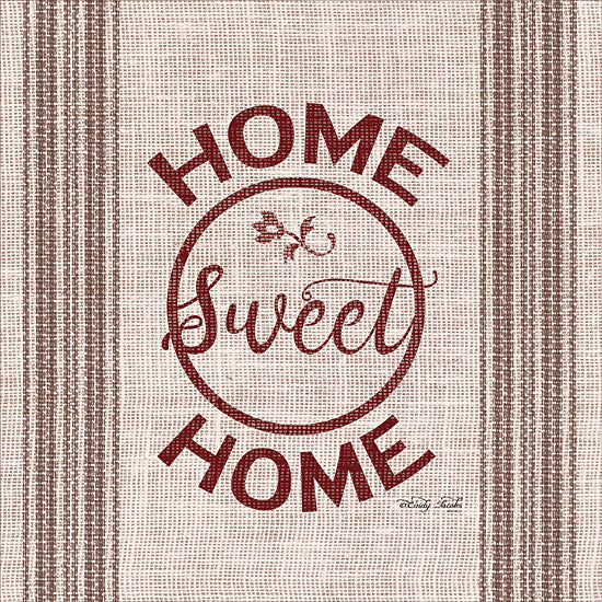 Cindy Jacobs CIN1095 - Home Sweet Home Home Sweet Home, Tea Towel, Country, Country French, Red from Penny Lane