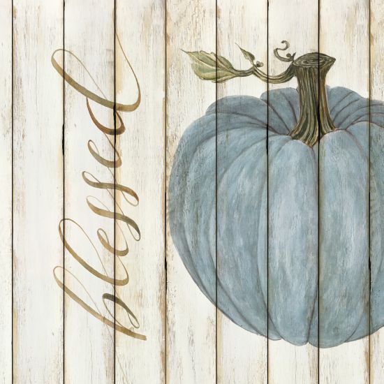 Cindy Jacobs CIN1217 - Blessed Blue Pumpkin Blessed, Pumpkin, Blue Pumpkin, Shiplap, Harvest from Penny Lane