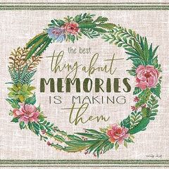 CIN1274 - Making Memories Succulent Wreath - 12x12