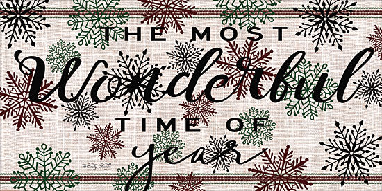 Cindy Jacobs CIN1293 - The Most Wonderful Time of the Year The Most Wonderful Time of the Year, Grain Sack, Snowflakes from Penny Lane