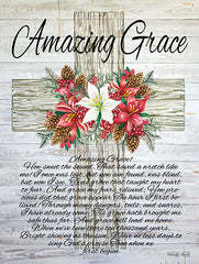 CIN1309 - Amazing Grace Christmas Cross   - 12x16