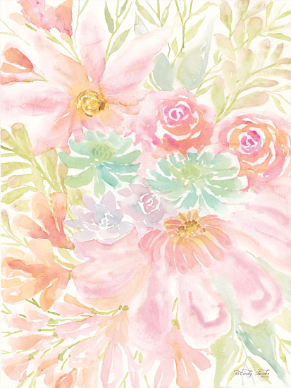 Cindy Jacobs CIN1357 - Mixed Floral Blooms III Flowers, Blooms, Botanical, Watercolor from Penny Lane