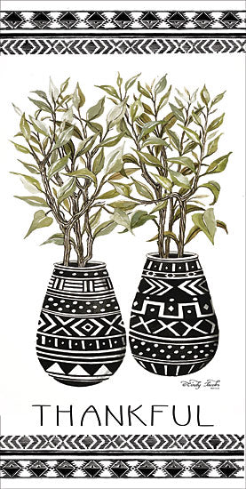 Cindy Jacobs CIN1409 - Thankful Mud Cloth Vase Mud Cloth, Vases, Cactus, Southwestern, Thankful from Penny Lane