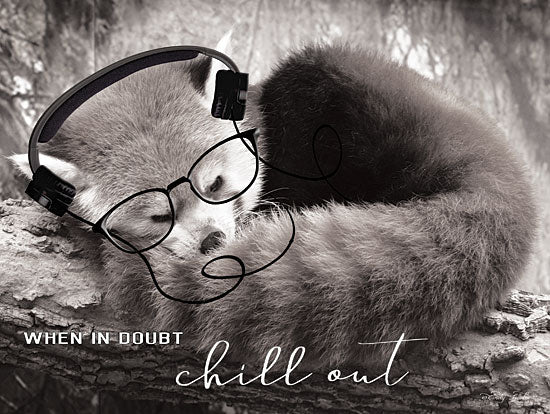 Cindy Jacobs CIN1447 - When In Doubt - 16x12 Chill Out, Fox, Tween, Humorous, Photography, Whimsy from Penny Lane