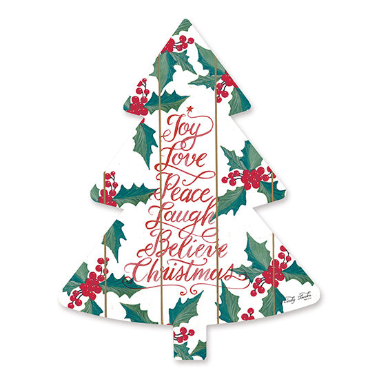 Cindy Jacobs CIN1470TREE - Joy Love Peace    Holidays, Holly Berries, Christmas Iconography, Christmas Trees from Penny Lane
