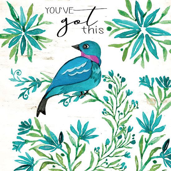 Cindy Jacobs CIN1604 - You've Got This - 12x12 You've Got This, Flowers, Birds, Botanical from Penny Lane