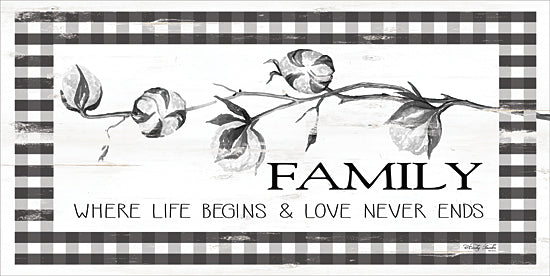 Cindy Jacobs CIN1706 - CIN1706 - Family - 18x9 Family, Cotton, Gingham, Black & White, Farm from Penny Lane