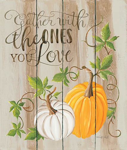 Cindy Jacobs CIN854 - Gather Pumpkins - Gather, Pumpkin, Wood Planks from Penny Lane Publishing