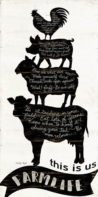 Cindy Jacobs CIN963 - This is Us Farmlife - This is Us, Animal Stack, Cow, Lamb, Pig, Rooster from Penny Lane Publishing