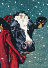 COW326 - Staying Warm for Winter  - 12x16
