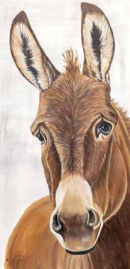 Diane Fifer DF112 - It Behooves Me - 9x18 Donkey, Farm, Portrait from Penny Lane
