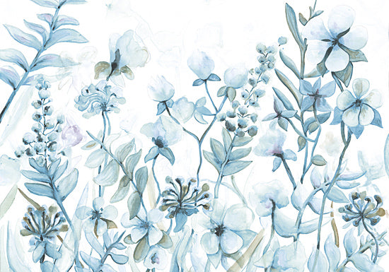Dogwood DOG116 - Indigo Dance - Flowers, Blue, Wildflowers, Neutral from Penny Lane Publishing