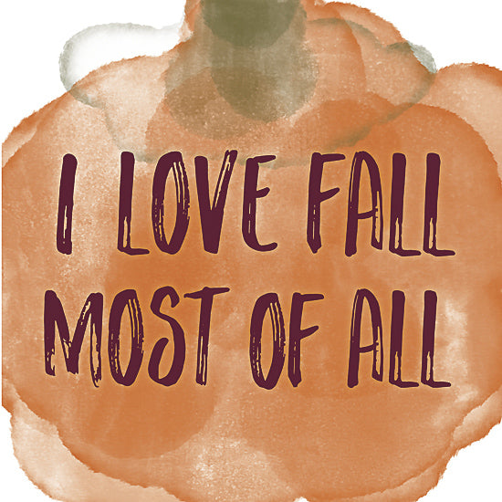 Dogwood DOG129 - I Love Fall Most of All - Autumn, Pumpkin from Penny Lane Publishing