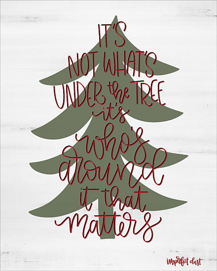 Imperfect Dust DUST324 - DUST324 - Around the Tree - 12x16 Holidays, Christmas Tree, Family, Motivational, Christmas from Penny Lane