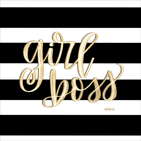Imperfect Dust DUST380 - DUST380 - Girl Boss - 12x12 Girl Boss, Gold, Glitter, Sparkly, Tween from Penny Lane