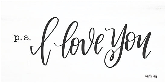 Imperfect Dust DUST408 - DUST408 - P.S. I Love You - 18x9 I Love You, Love, Calligraphy, Signs from Penny Lane