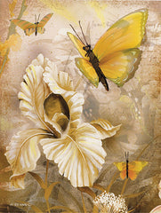 ED417 - Flower & Butterflies I - 12x16