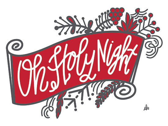 Erin Barrett FTL171 - FTL171 - Oh Holy Night     - 16x12 Signs, Christmas, Songs, Holy Night, Typography from Penny Lane