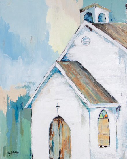 Jennifer Holden HOLD111 - HOLD111 - Faith of Our Fathers - 12x16 Church, Abstract, Country, Nostalgia, Religious from Penny Lane