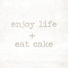 JAXN333 - Enjoy Life + Eat Cake - 12x12