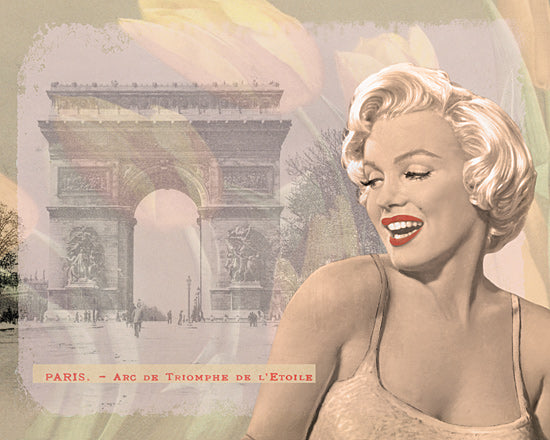 JG Studios JGS163 - JGS163 - Marilyn Triomphe I - 16x12 Marilyn Monroe, 1950s, Nostalgia, Figurative, Icon, French from Penny Lane