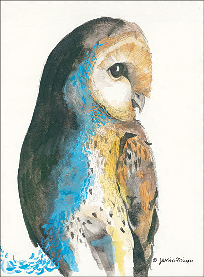 Jessica Mingo JM121 - In the Moonlight Owl, Portrait from Penny Lane