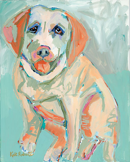 Kait Roberts KR200 - After a Trip to the Dog Park Abstract, Dog, Portrait from Penny Lane