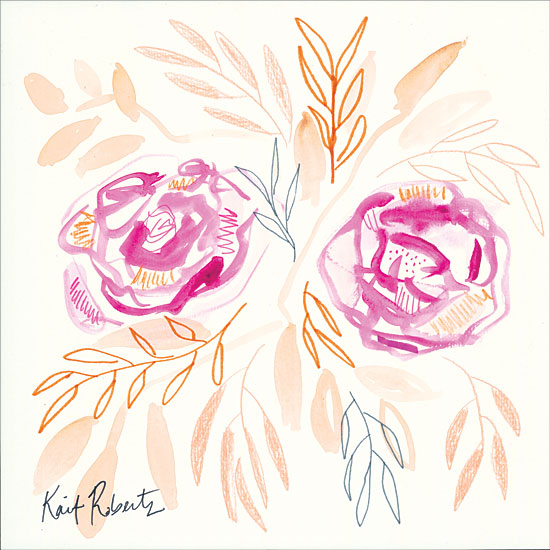 Kait Roberts KR477 - KR477 - Adore - 12x12 Floral, Abstract from Penny Lane