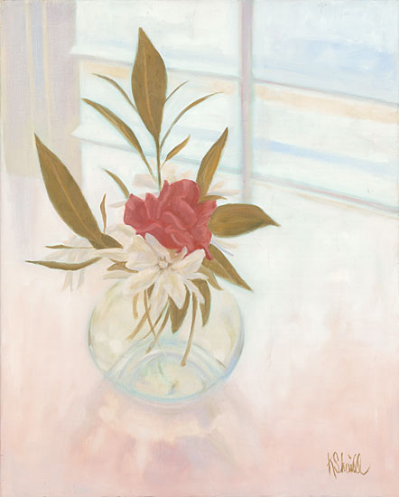 Kate Sherrill KS115 - Early Morning Light - 12x16 Flowers, Glass Vase, Botanical from Penny Lane
