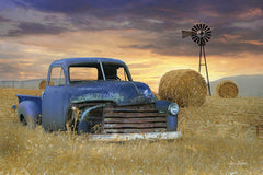 LD1171 - Old Chevy with Windmill - 18x12