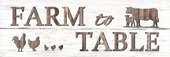 Lori Deiter LD1210 - Farm to Table - Farm to Table, Cow, Rooster, Rust from Penny Lane Publishing