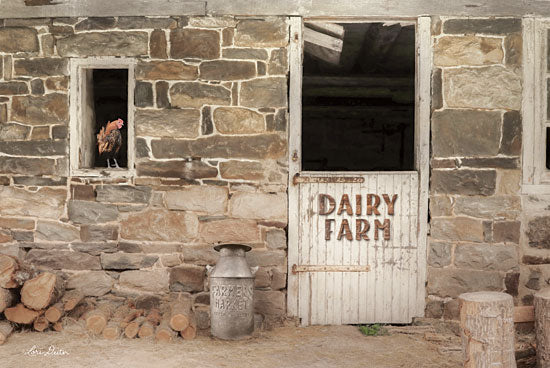 Lori Deiter LD2161 - Dairy Farm - Dairy Farm, Rooster, Milk Can, Farm, Barn, Antiques from Penny Lane Publishing