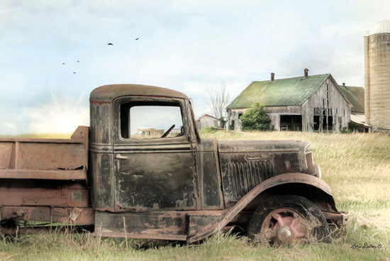 Lori Deiter LD1344 - Falling to Pieces Rusty Truck, Farm, Barn, Rustic from Penny Lane