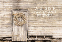 LD1359 - Welcome Family and Friends - 18x12