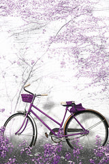 LD1375 - Ultra Violet Bicycle - 12x18
