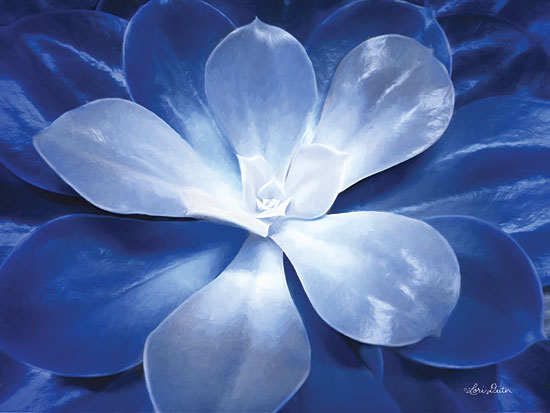 Lori Deiter LD1382 - Blue Succulent II Succulents, Blue, Cactus from Penny Lane