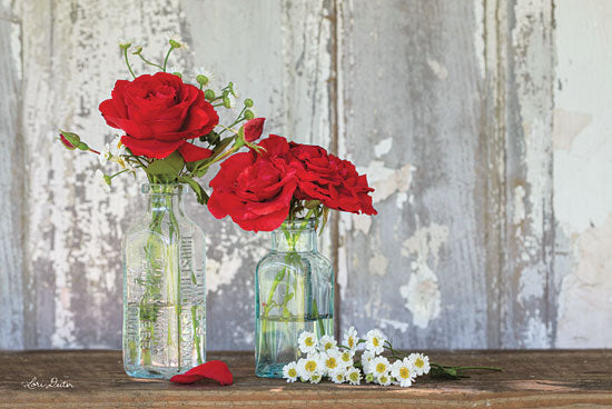 Lori Deiter LD1434 - Red Velvet Roses Flowers, Daisies, Roses, Red Flowers, Glass Jars from Penny Lane