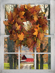 LD1488 - Fall Window View II - 12x16